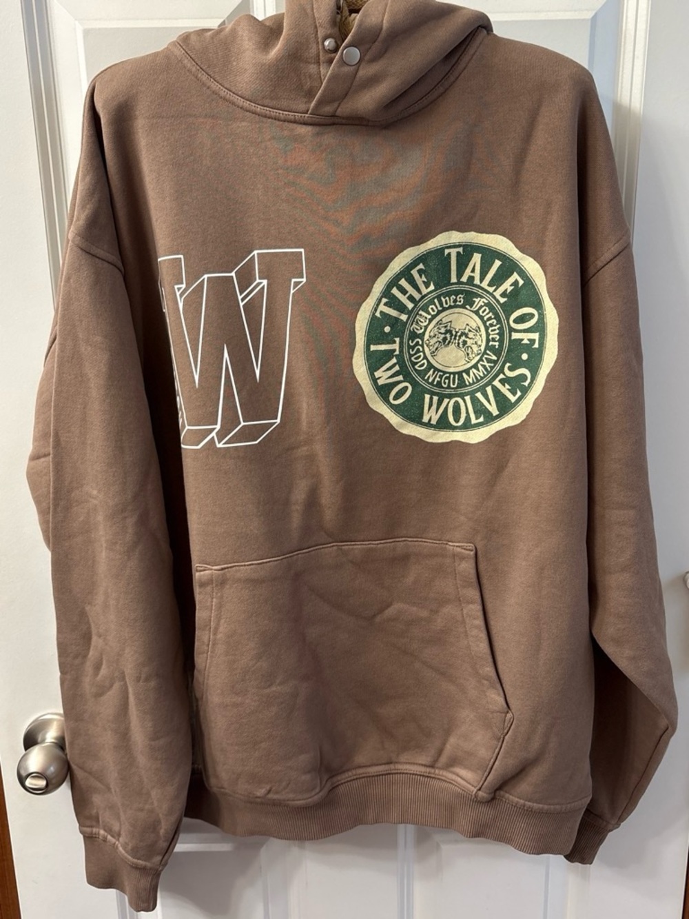New! Darc Sport Brown Graphic Hoodie Sweater - Men's Pullover